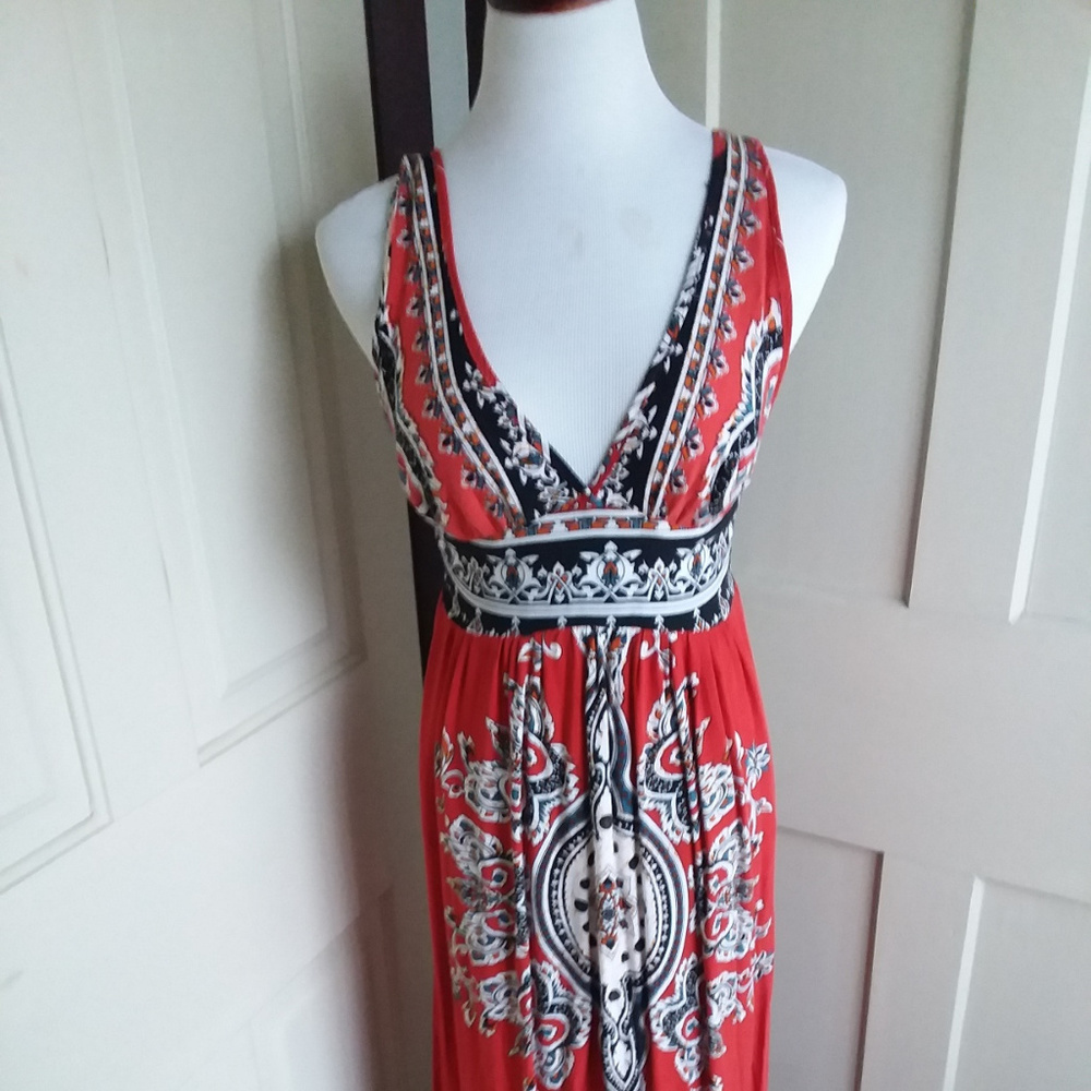 boho adustable strap maxi size M